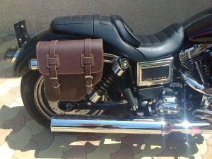 Sacoche Myleatherbikes Harley Dyna Low Rider (36)